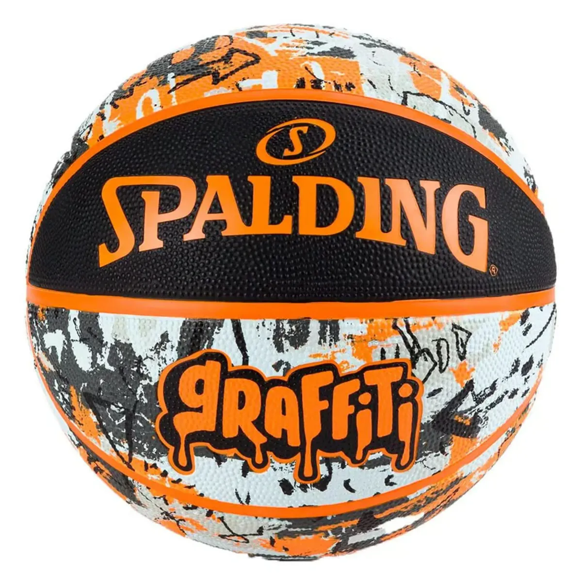 GENERICO - Pelota de Basket Spalding Graffiti Naranja N7