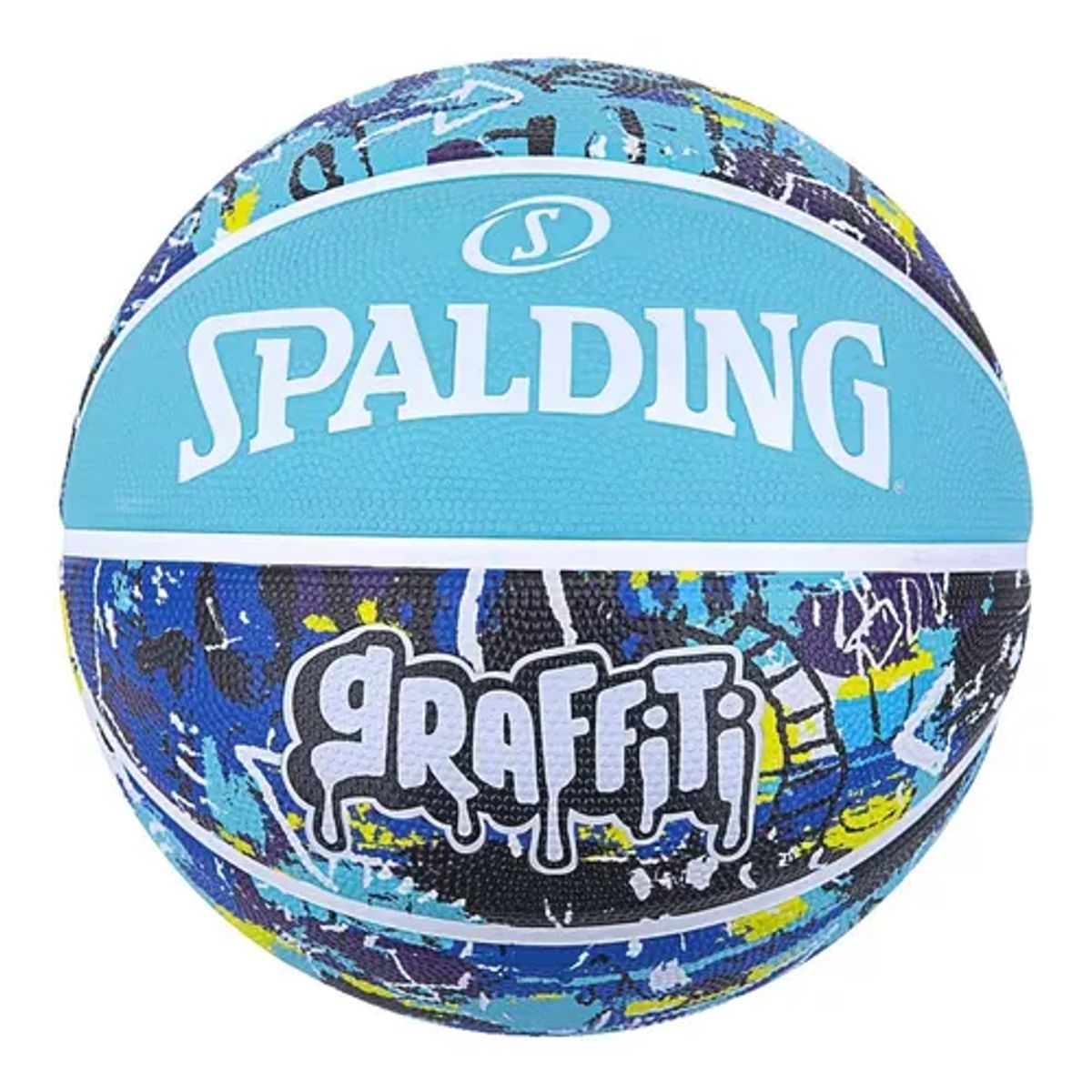 GENERICO - Pelota de Basket Spalding Graffiti Celeste N7