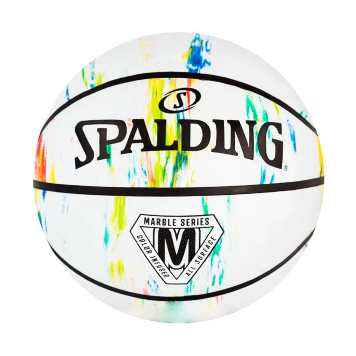 SPALDING - PELOTA DE BASQUET SPALDING MARBLE BLANCO