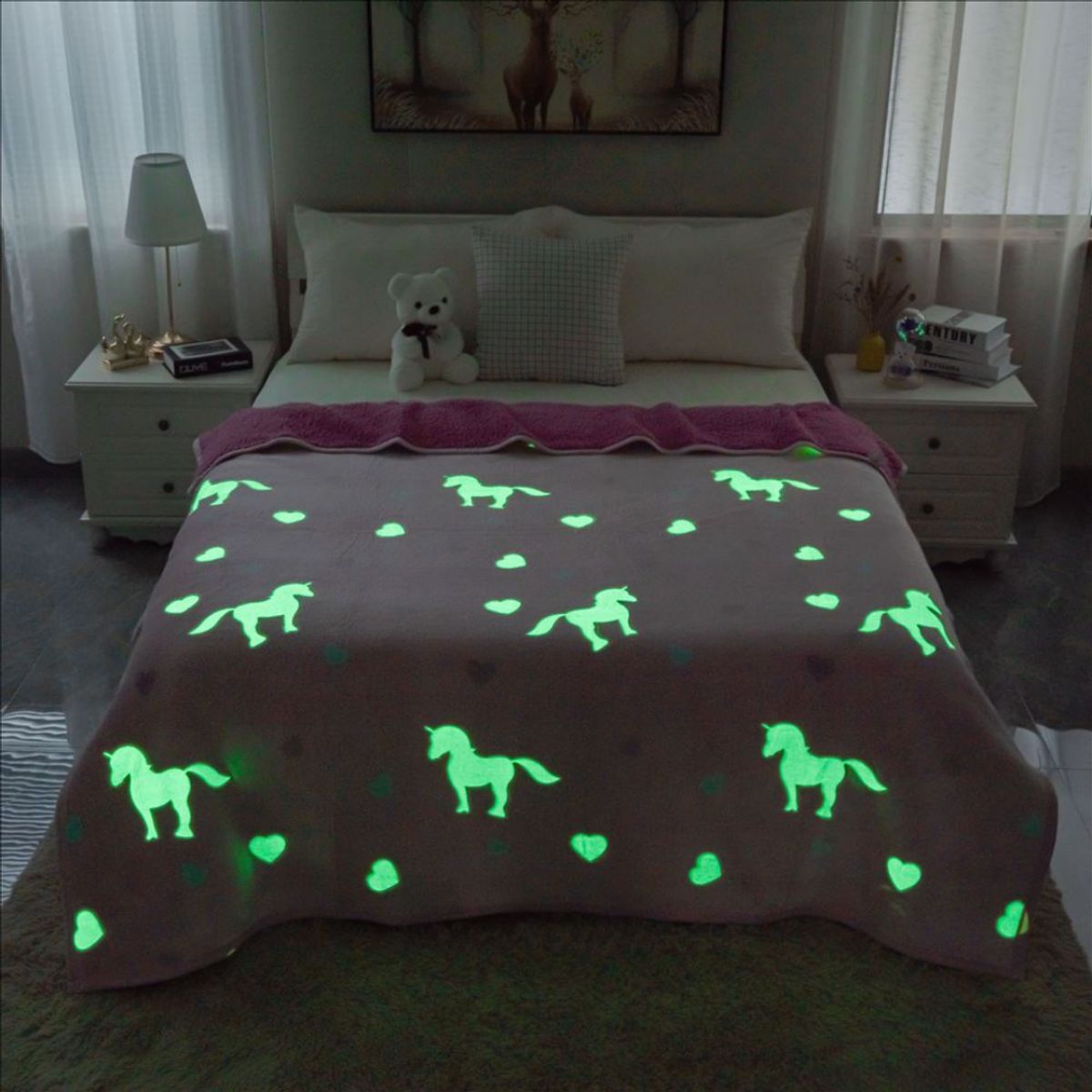 CASATEX - MANTAS LUMINOSA CON CARNERO