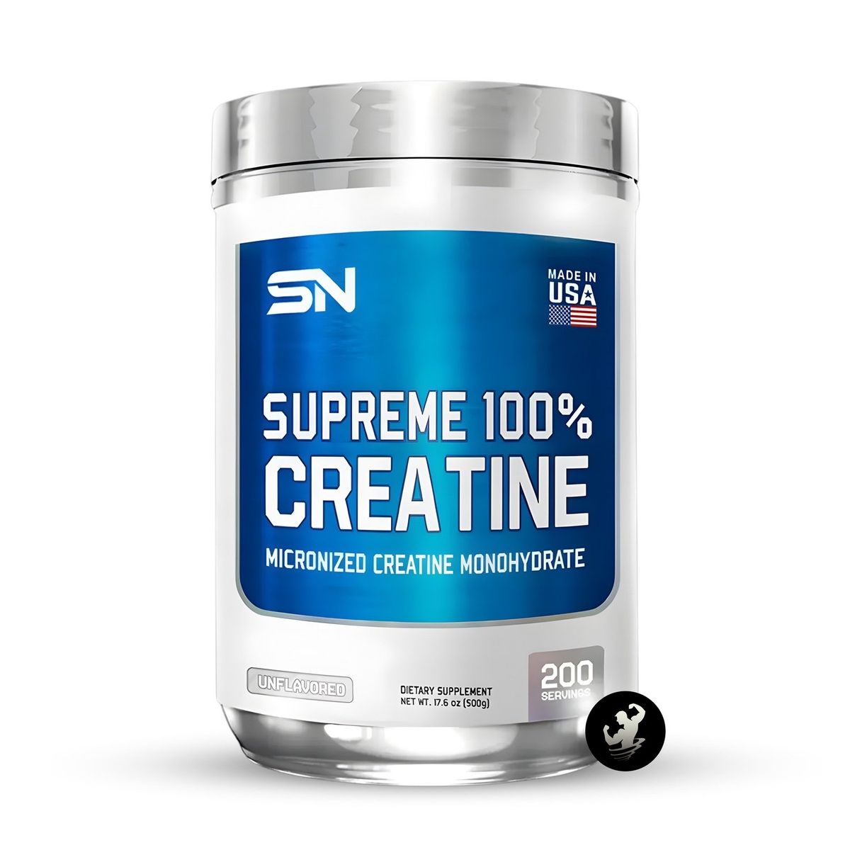 SUPREME NUTRITION - Creatina Monohidratada Supreme Nutrition - 500 gramos