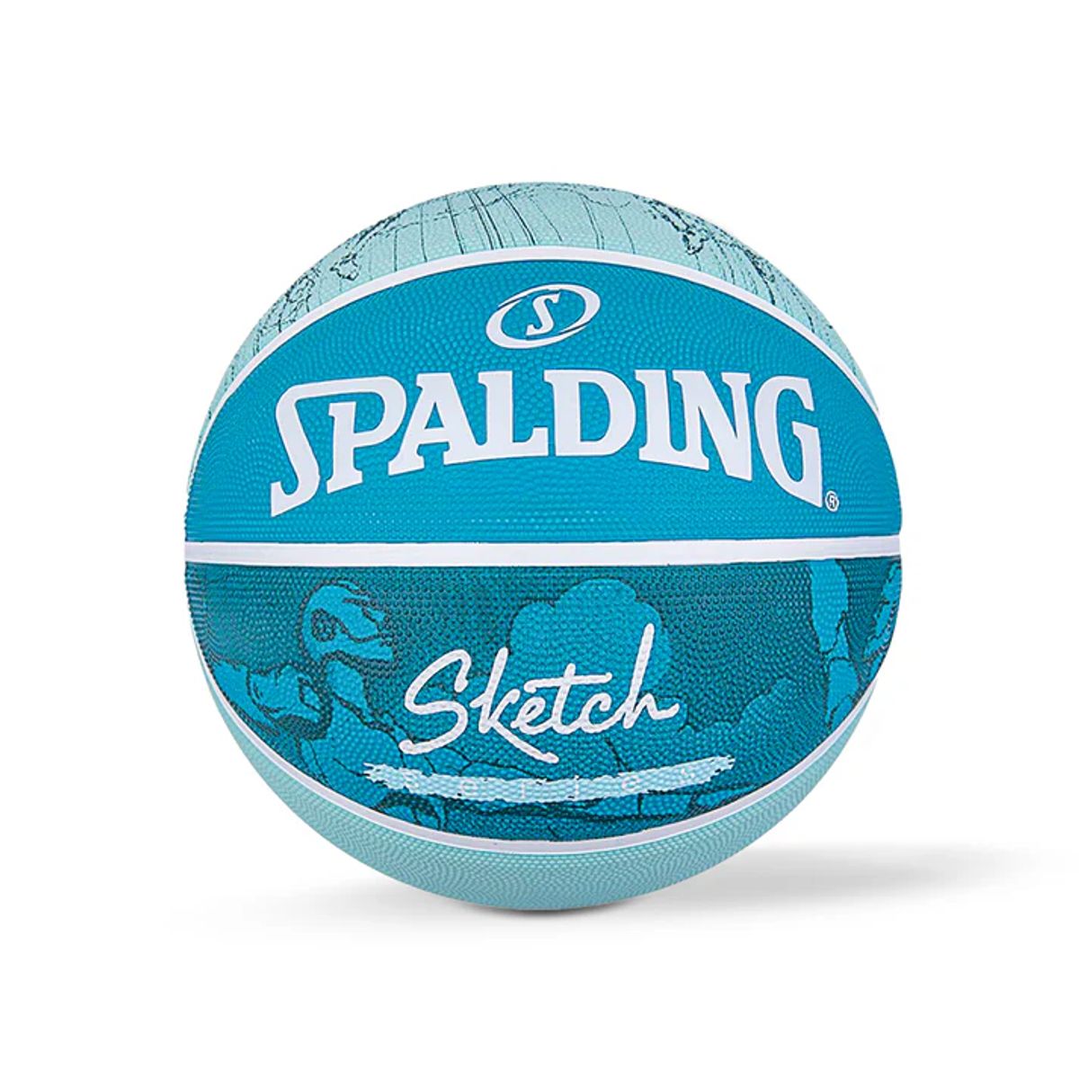 GENERICO - PELOTA SPALDING SKETCH CELESTE