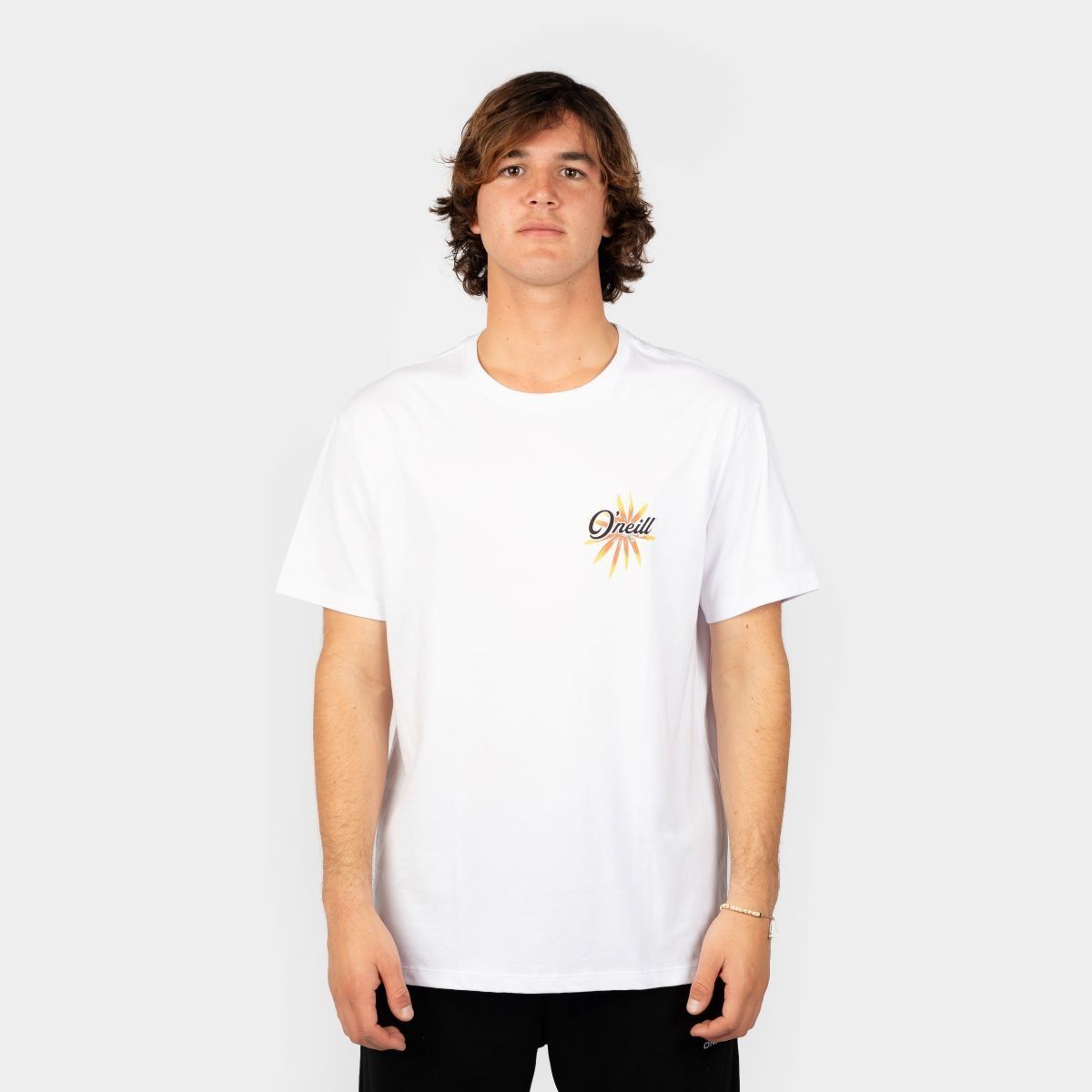 O'NEILL - POLO MANGA CORTA HOMBRE ONEILL INBLOOM T SHIRT SNOW WHITE