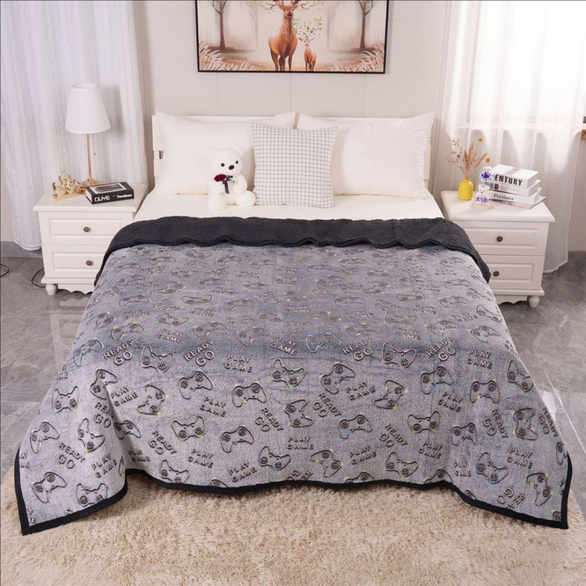 CASATEX - MANTAS LUMINOSA CON CARNERO