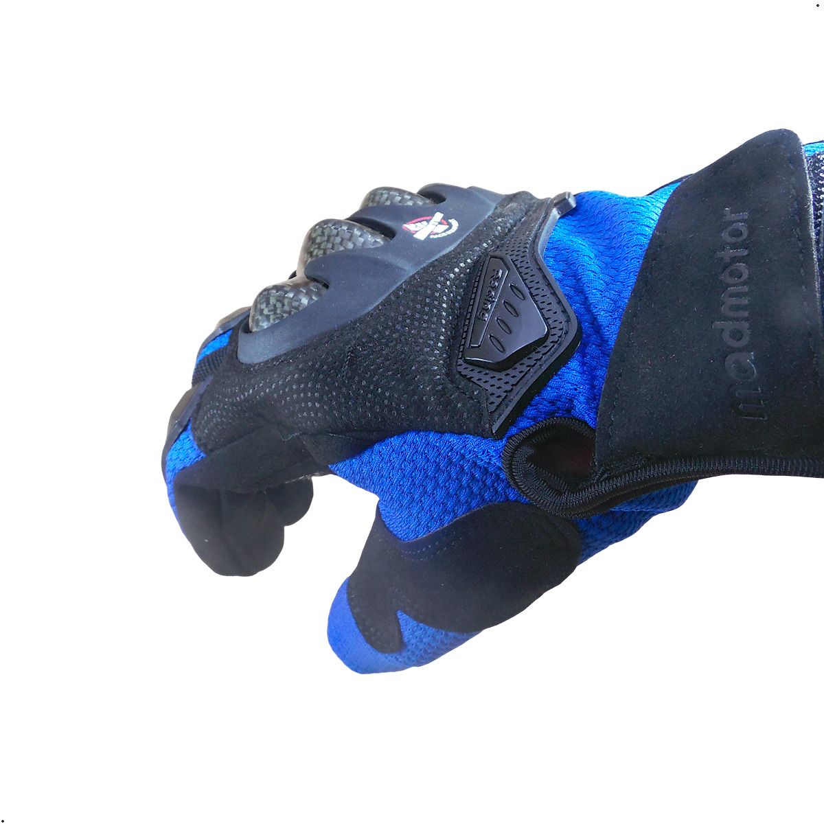 GENERICO - Guantes Madmotor Proteccion de Nudillos Moto motociclista
