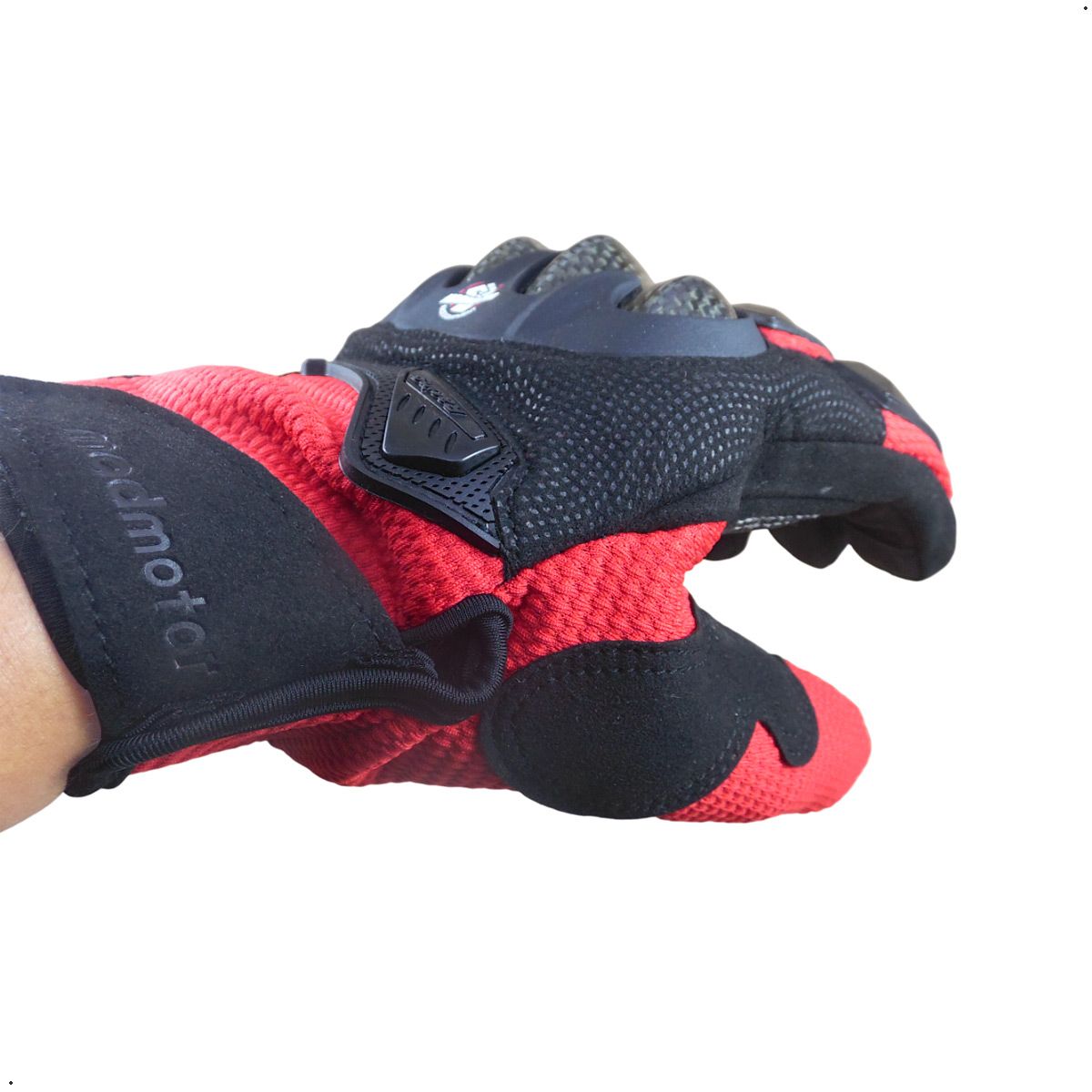 GENERICO - Guantes Madmotor Proteccion de Nudillos Moto motociclista
