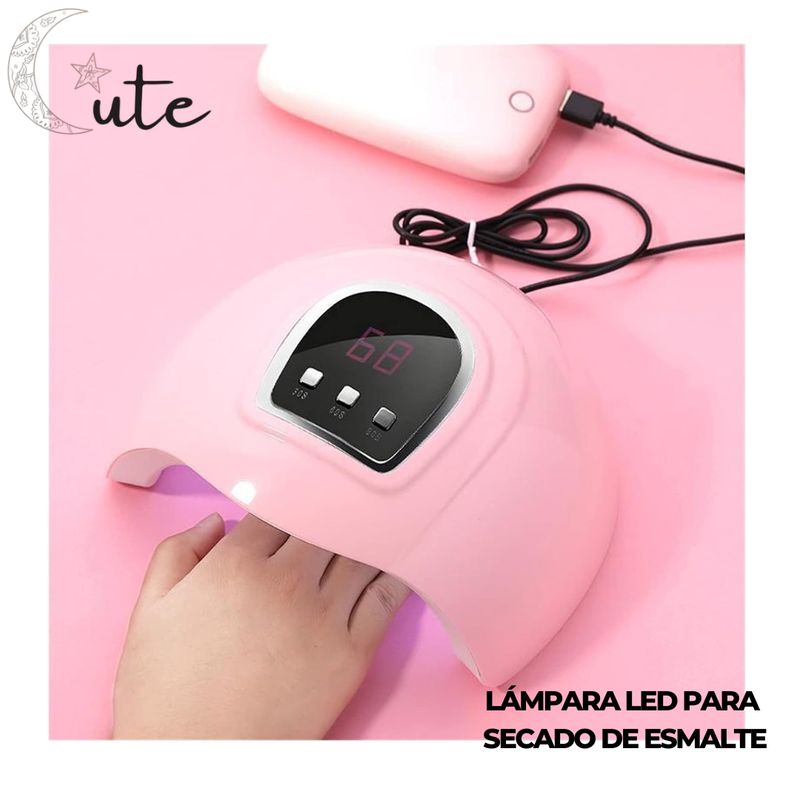GENERICO - LAMPARA LED PARA SECADO DE ESMALTE