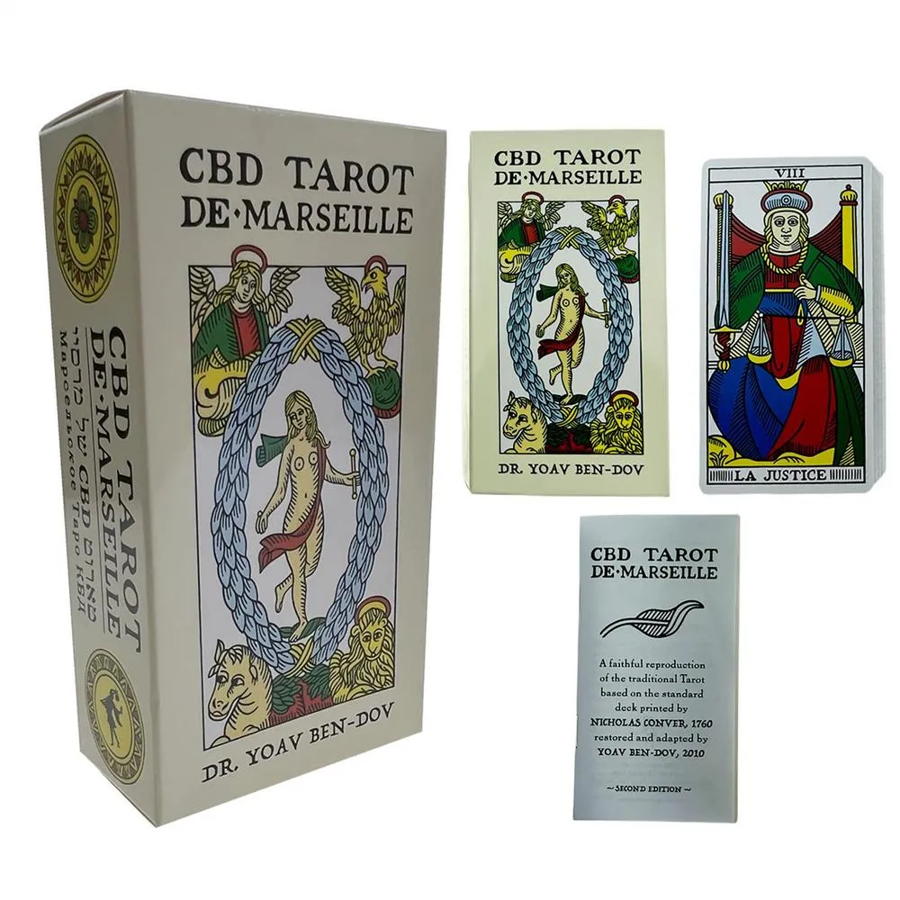 Cartas del Tarot De Marseille CBD