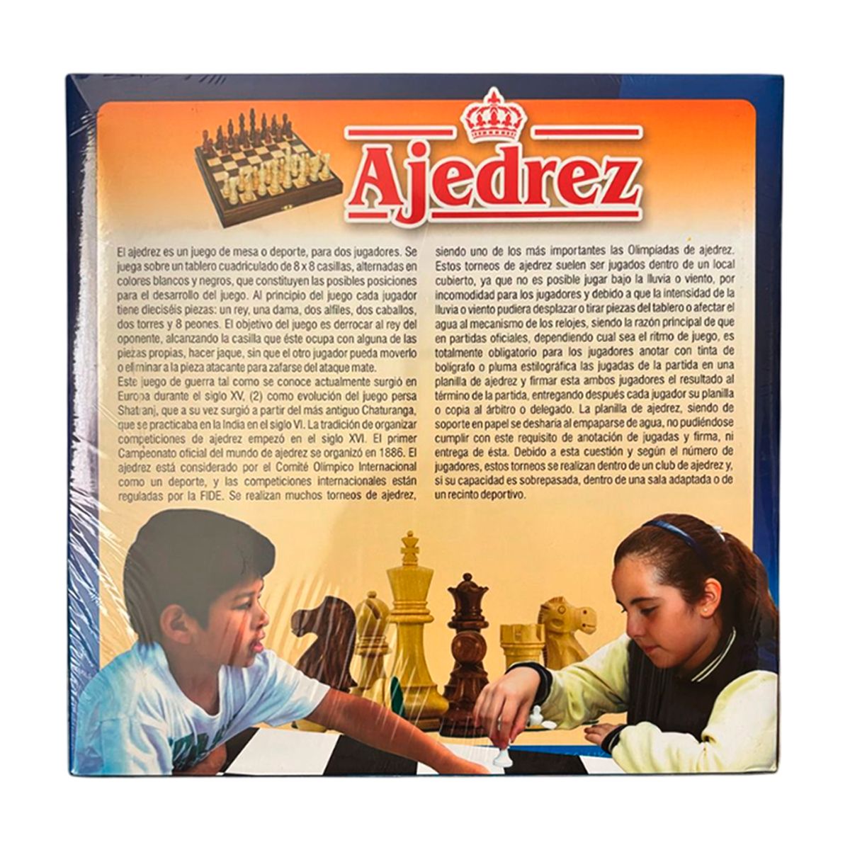 GENERICO - Juego de Ajedrez Profesional Tablero