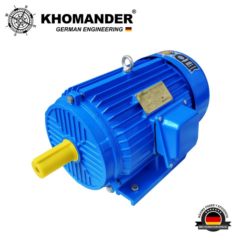 KHOMANDER - MOTOR ELECTRICO 15 HP TRIFASICO 1750RPM - KHOMANDER