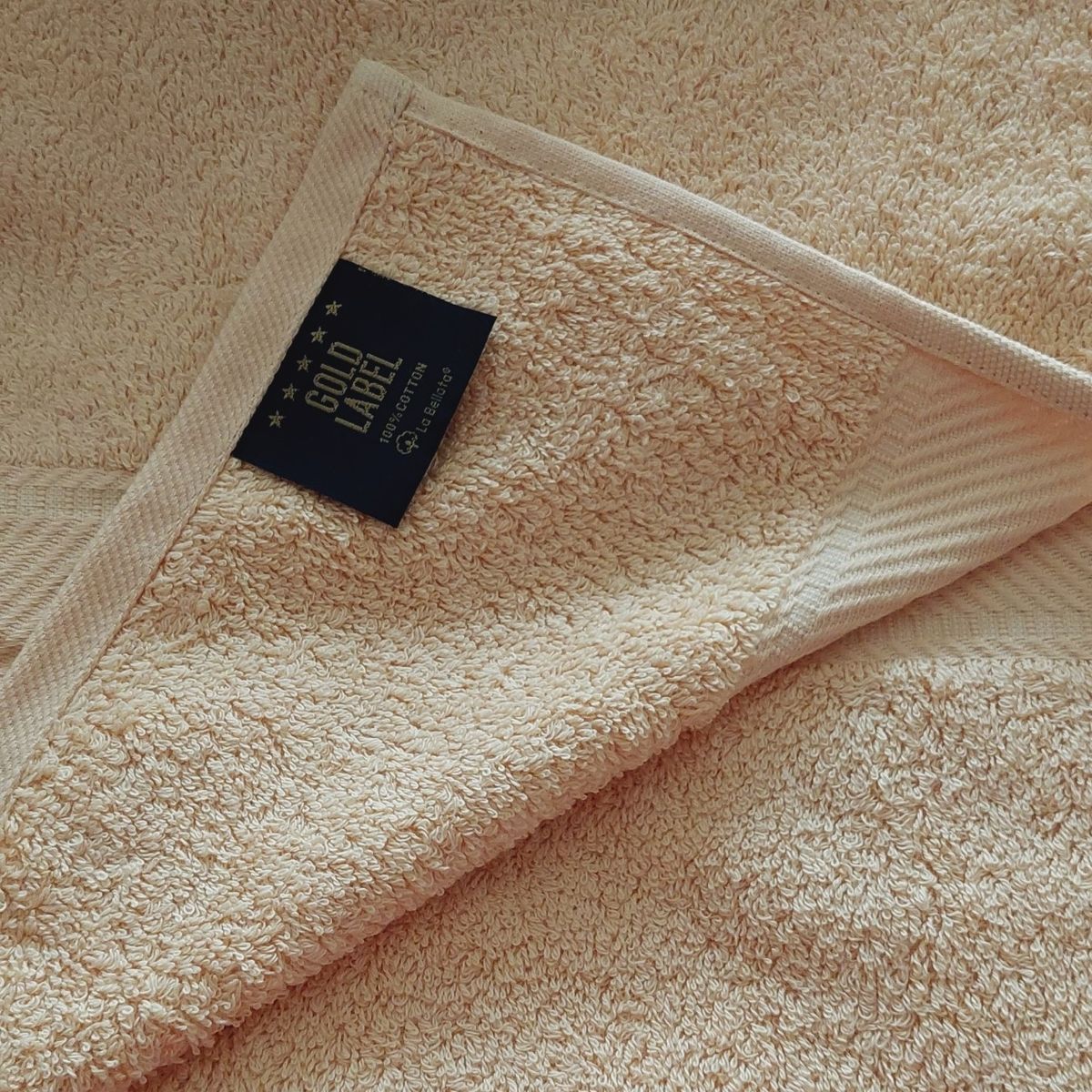 LA BELLOTA - Toalla Baño "Gold Label" 560 grs/m2 "La Bellota" 75×140cm - Beige