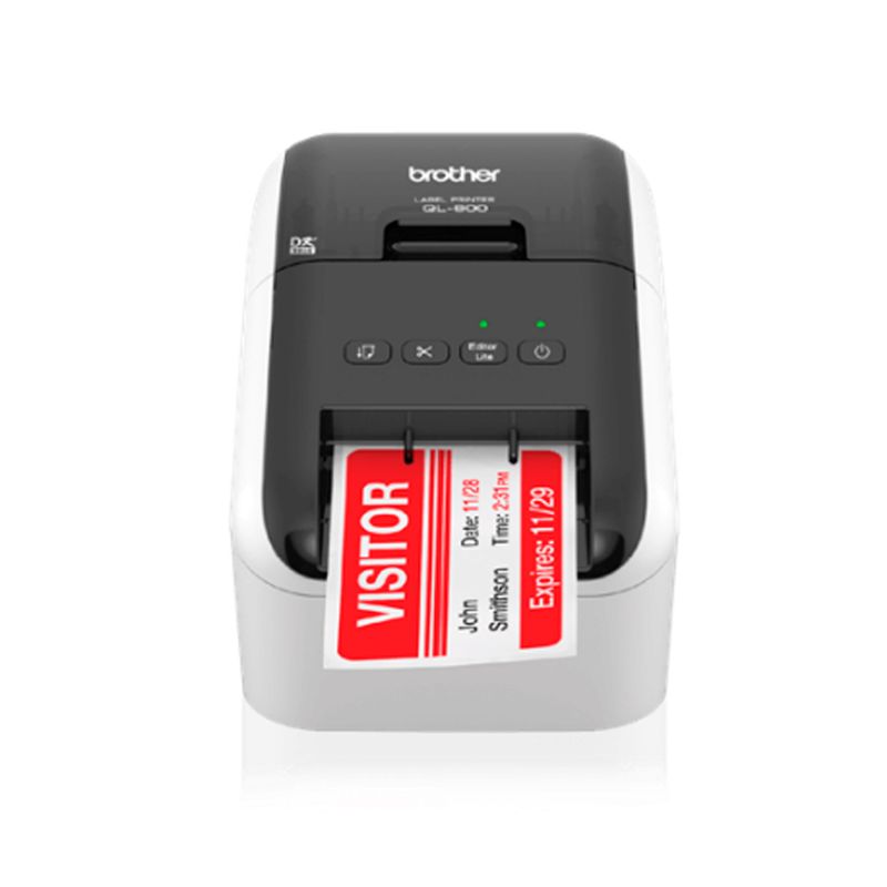 BROTHER - IMPRESORA TÉRMICA DIRECTA BROTHER QL800 MONOCROMO 600 DPIPN QL800