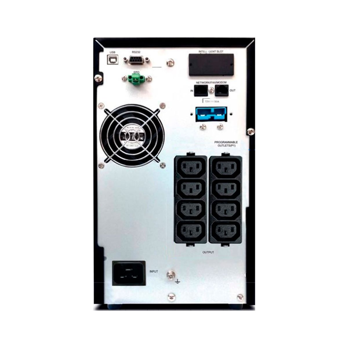 CDP - UPS CDP ONLINE UPO11-2 2000VA 2000W 220V  NEGRO PN UPO11-2AXI