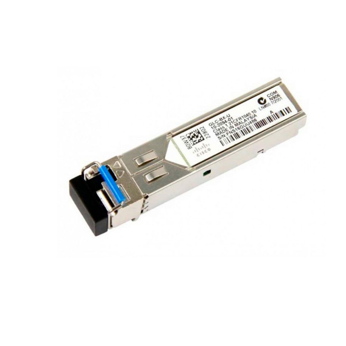 CISCO - MÓDULO TRANSCEIVER CISCO 1000BASE-BX-U BIDI SFP 10KM PN GLC-BX-U