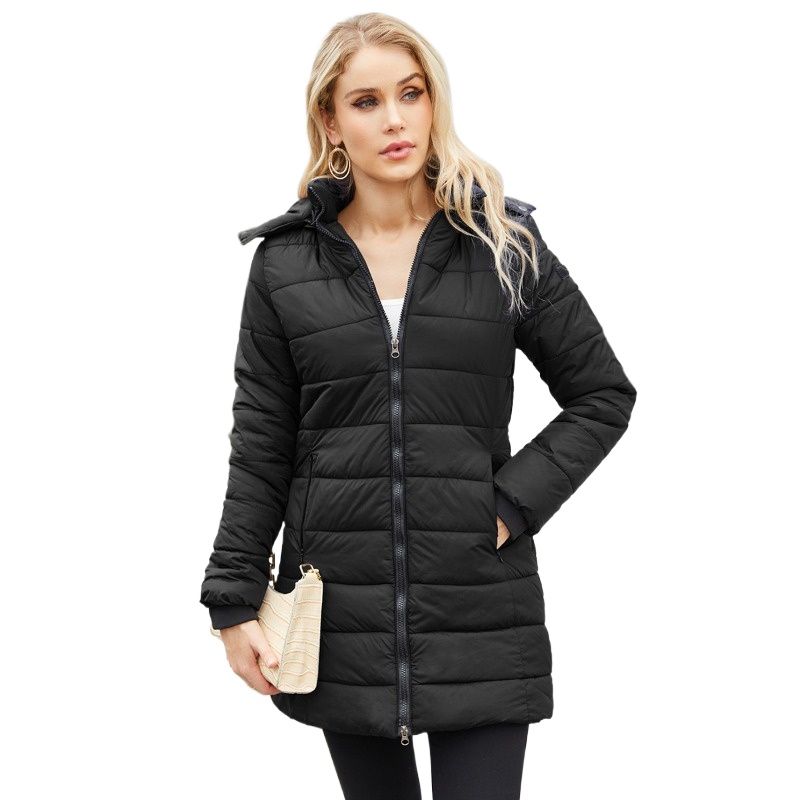 GIOIO - Parka Mujer Impermeable Capucha Desmontable Forro Polar Invierno