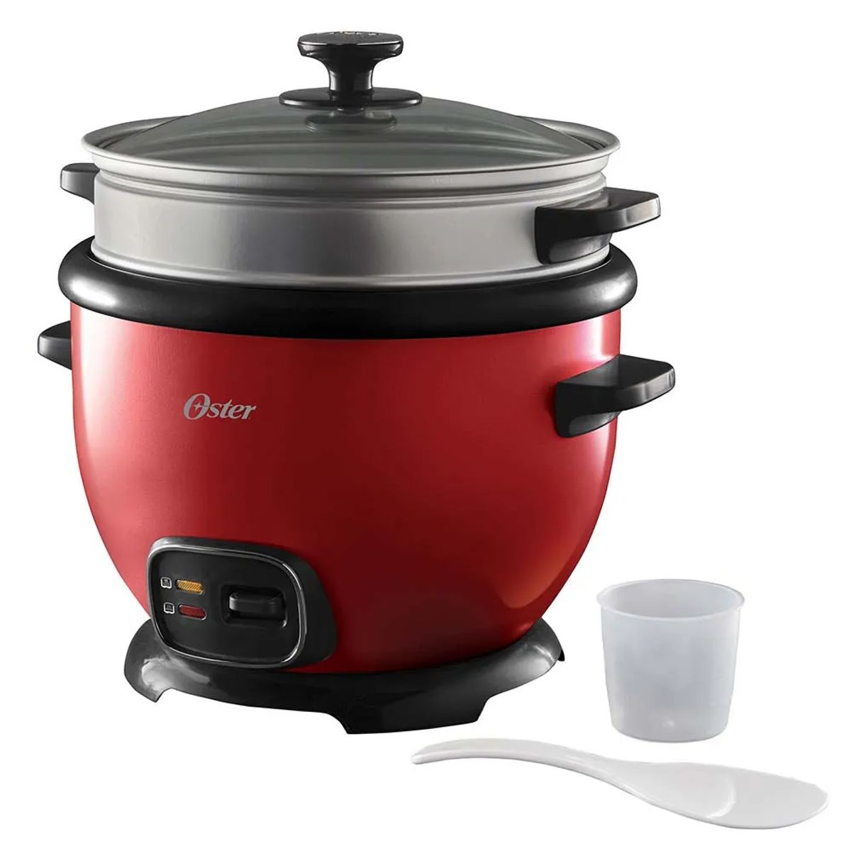 OSTER - Arrocera Oster Roja con función de mantener caliente CKSTRC5730R