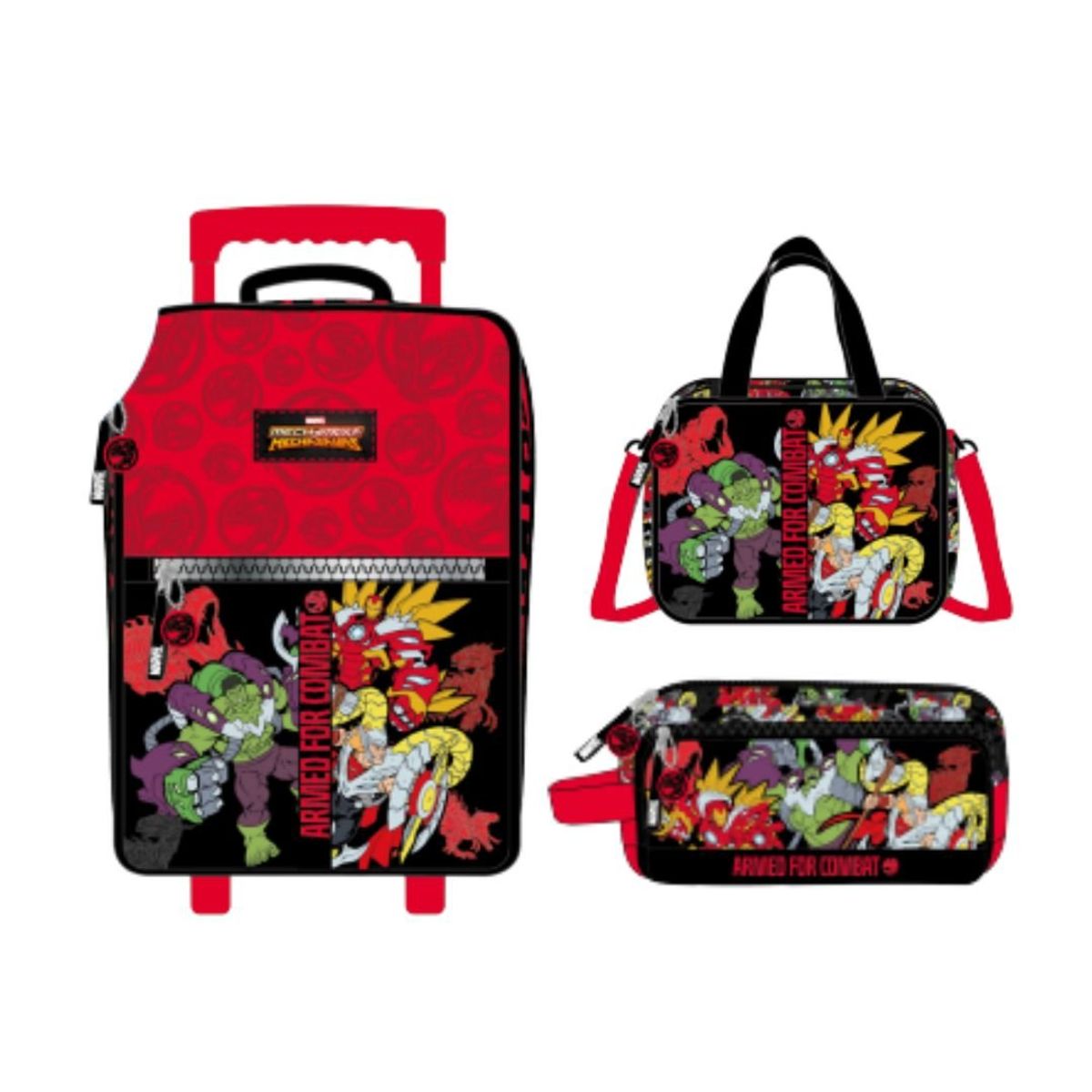 DISNEY - Pack Escolar Maleta Oficio Premium Marvel Combate