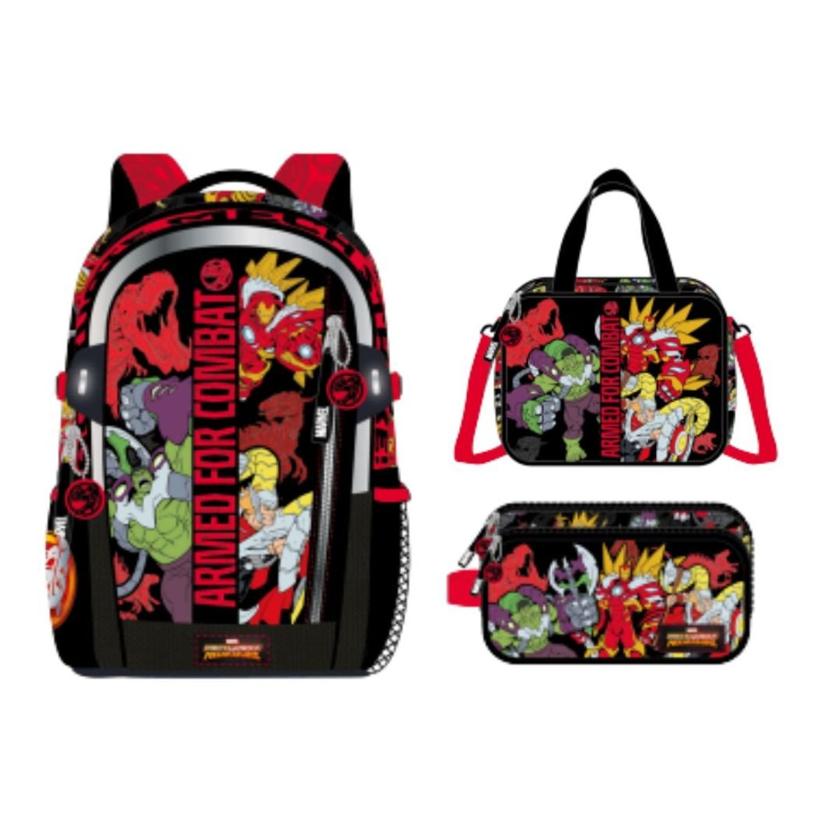 DISNEY - Pack Escolar Mochila Avengers Super Héroes Oficio