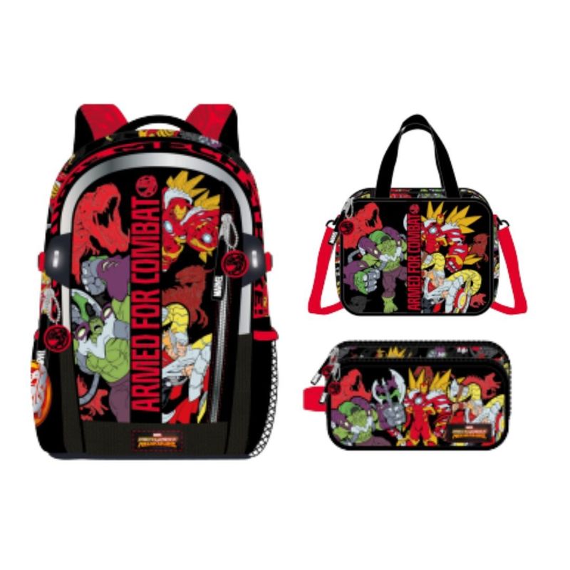 DISNEY - Pack Escolar Mochila Premium Marvel Avengers