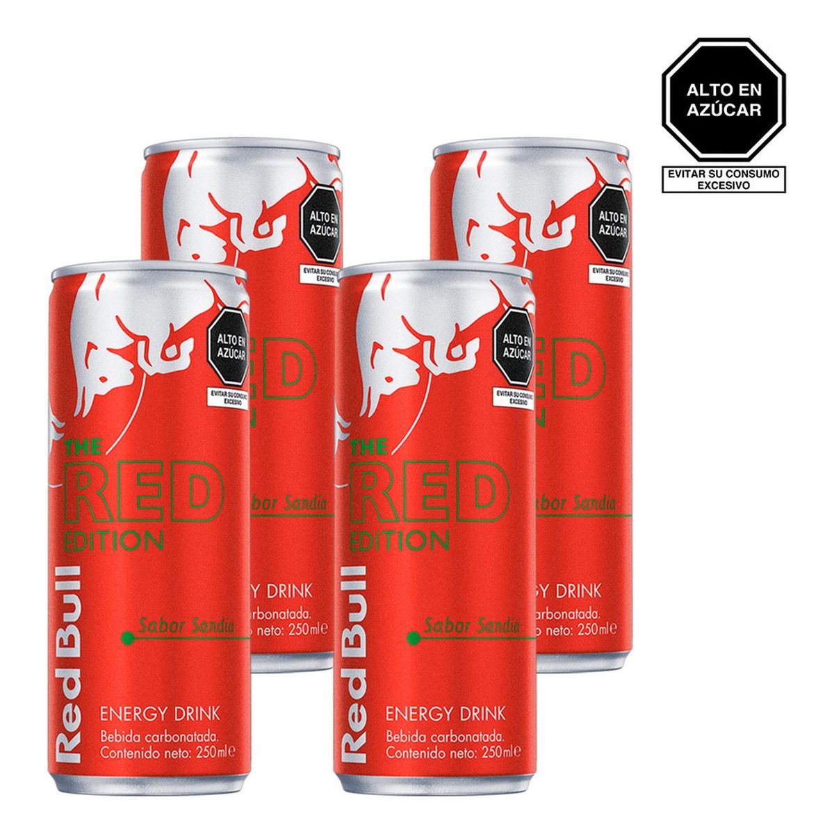 RED BULL - Red Bull Tropical Watermelon 4 unidades