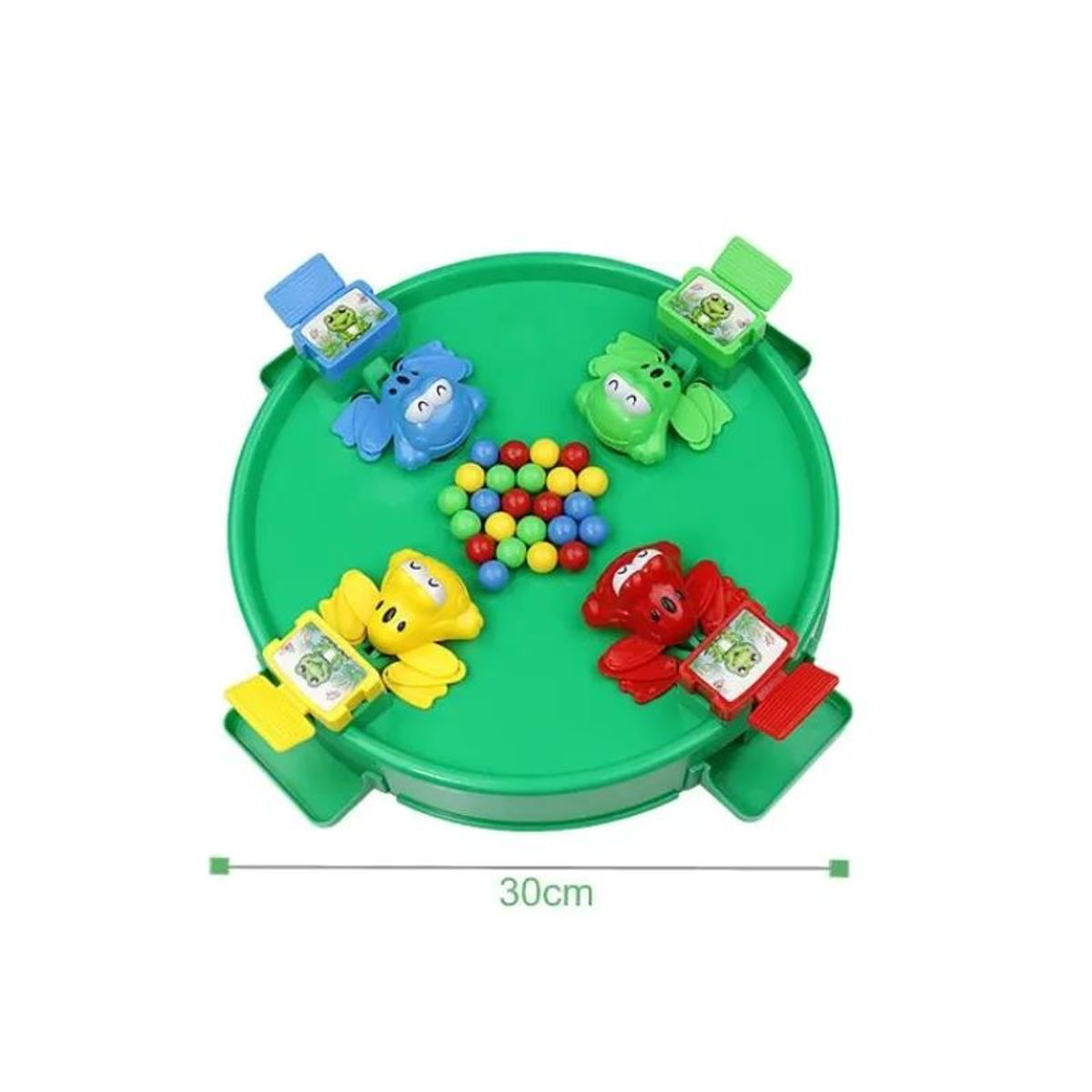 GENERICO - Juego De Mesa Ranas Comilonas Con Pelotitas Incluidas
