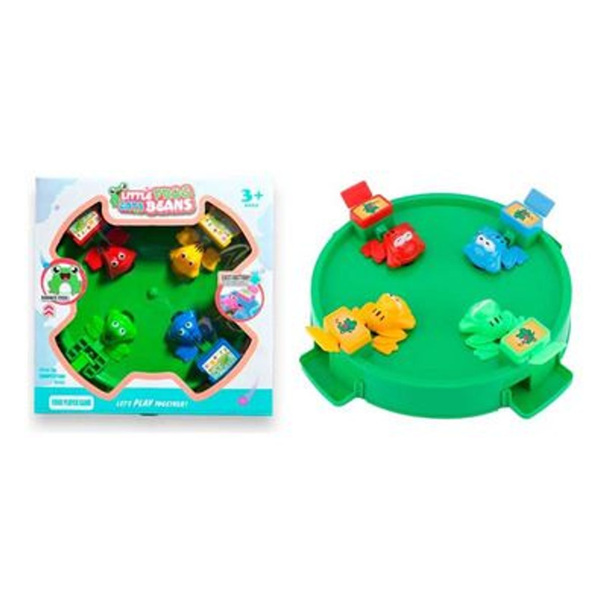 GENERICO - Juego De Mesa Ranas Comilonas Con Pelotitas Incluidas