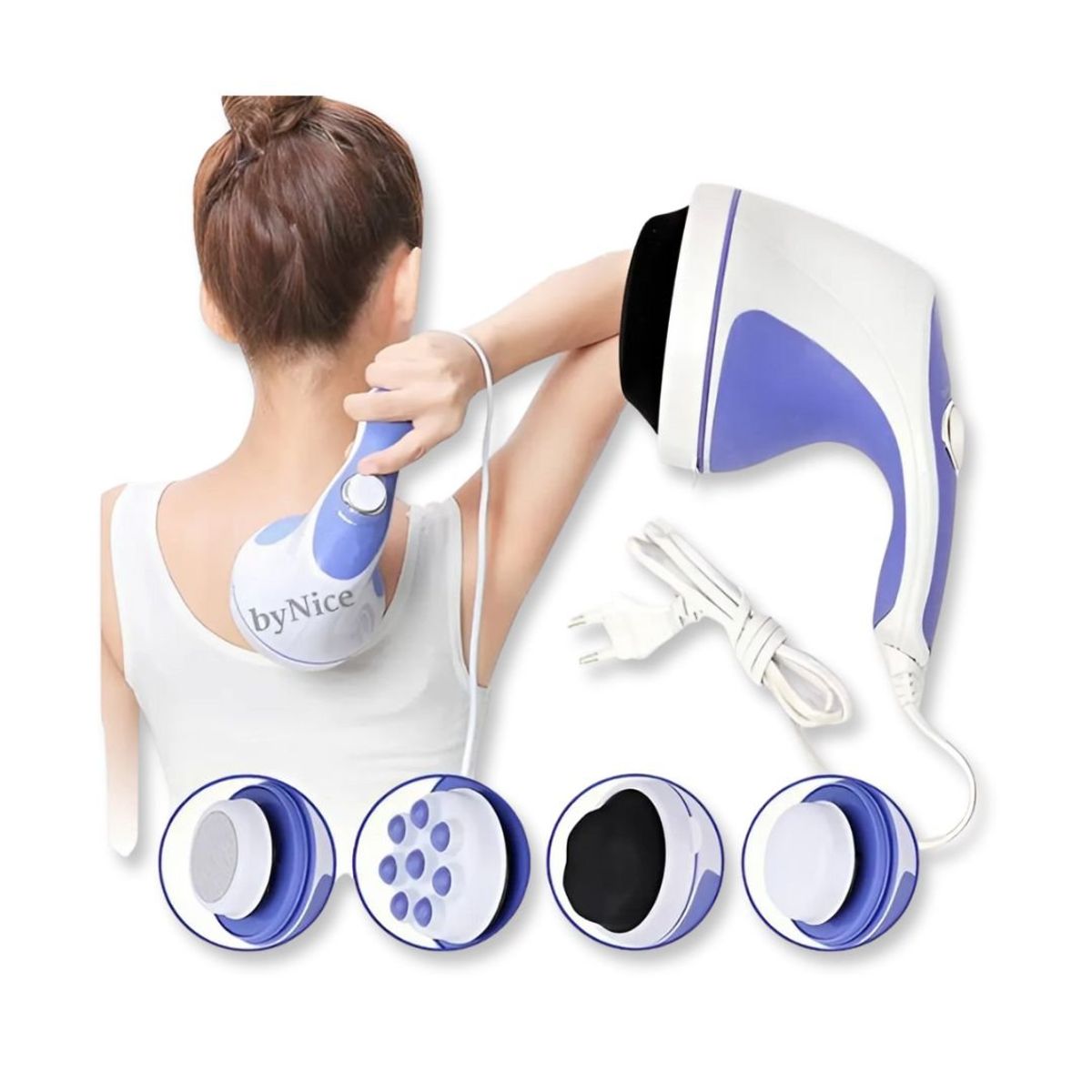 GENERICO - Masajeador Corporal Multifunción Relax y Spin Tone