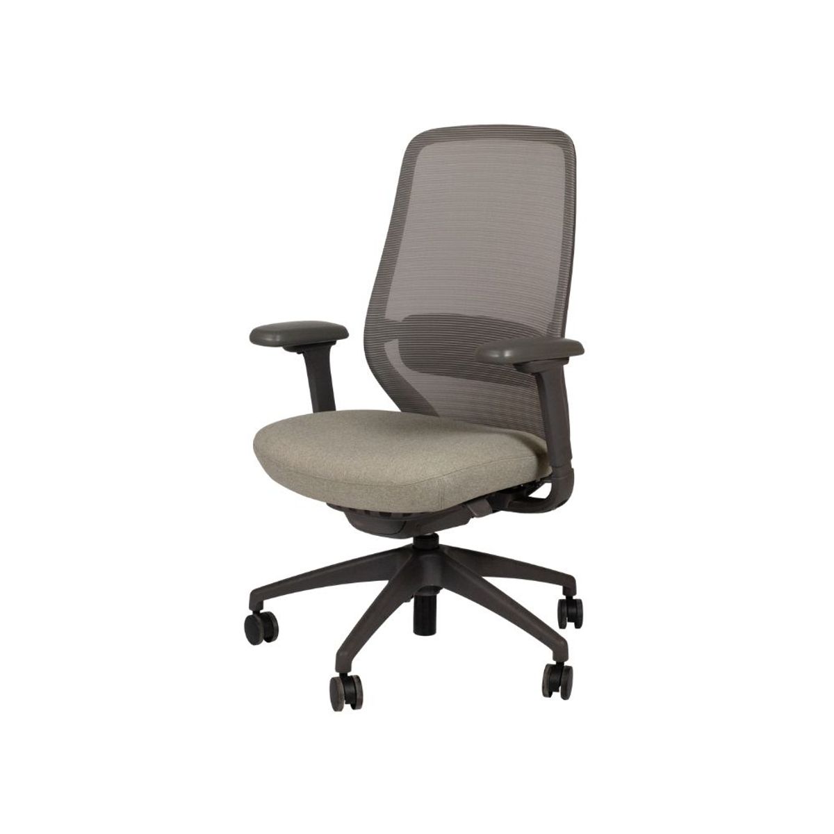 NIHM - Silla De Oficina Ergonómica De Nylon Nihmo 4 New Operativa Gris