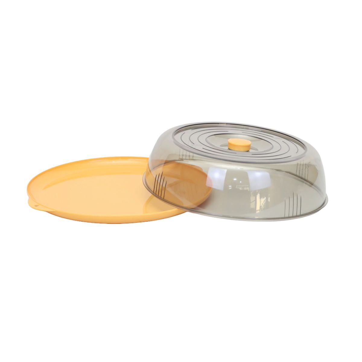 GENERICO - CUBIERTA TRANSPARENTE PARA PRESERVACIÓN DE ALIMENTOS - AMARILLO