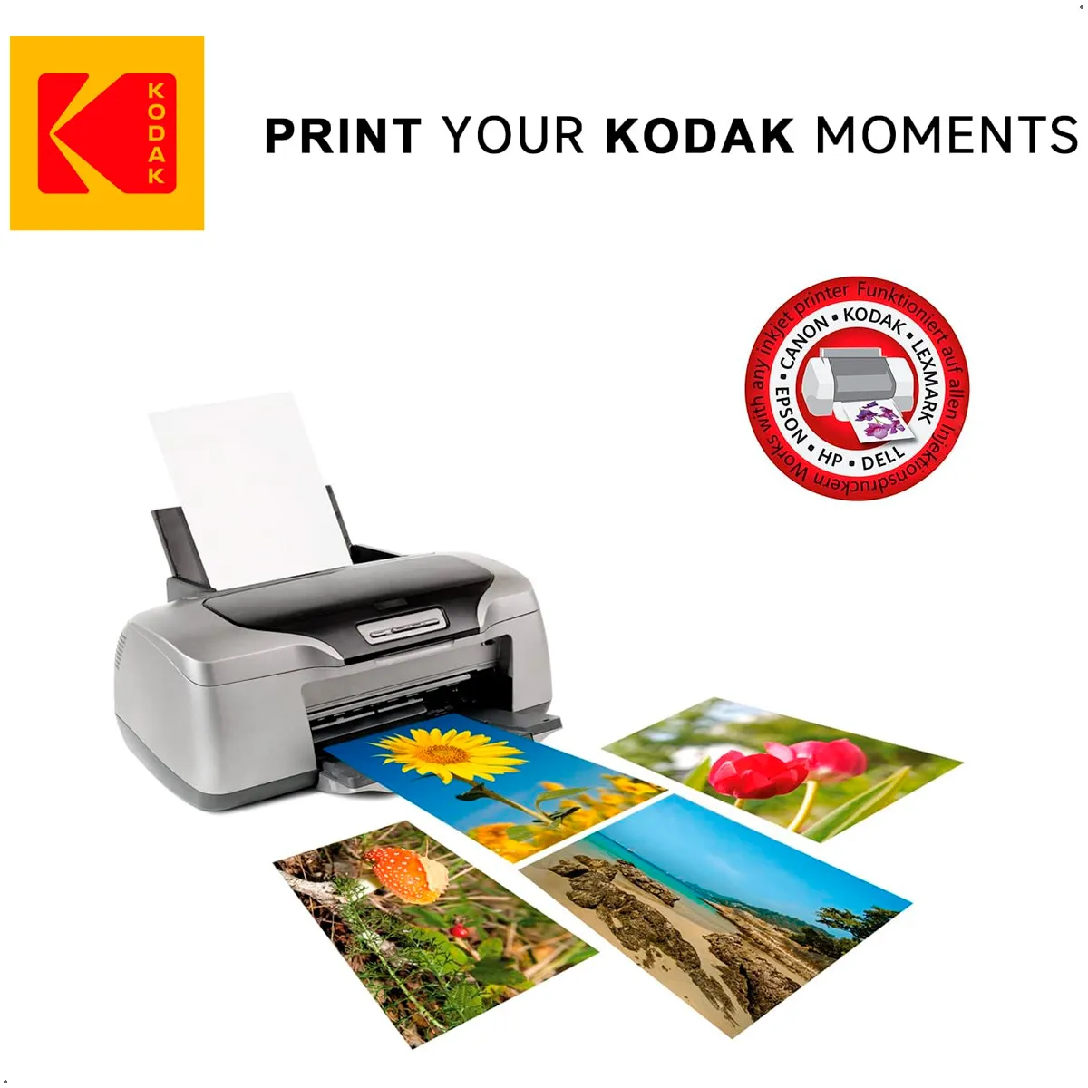 KODAK - Papel Fotografico Kodak Ultra Premium Gloss A4 280gsm x 20uds