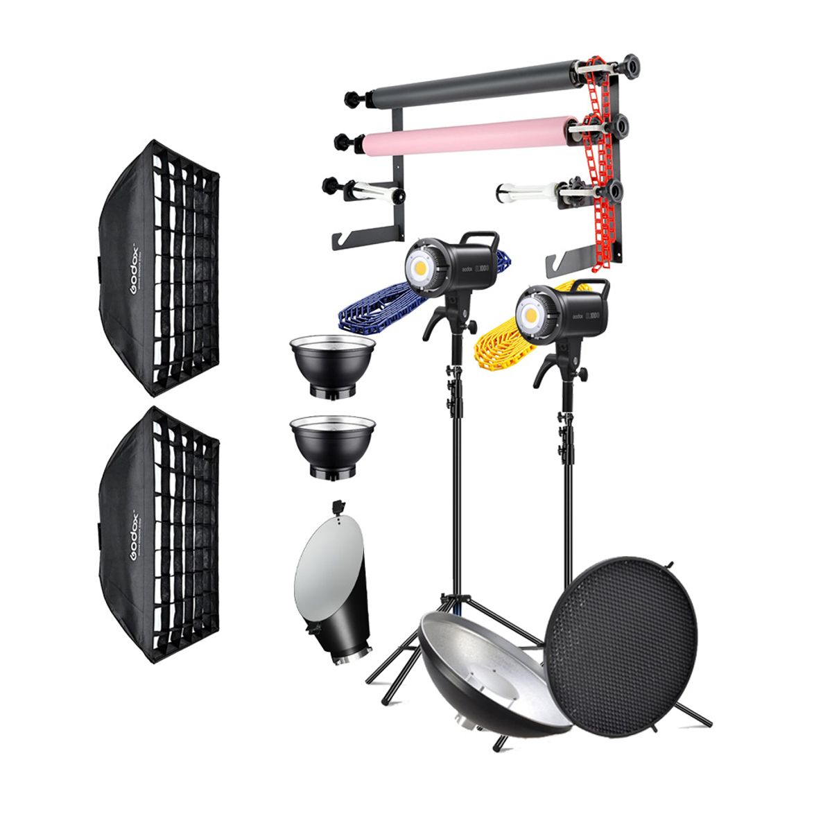 GODOX - Combo de Estudio Luz Continua Godox SL100D