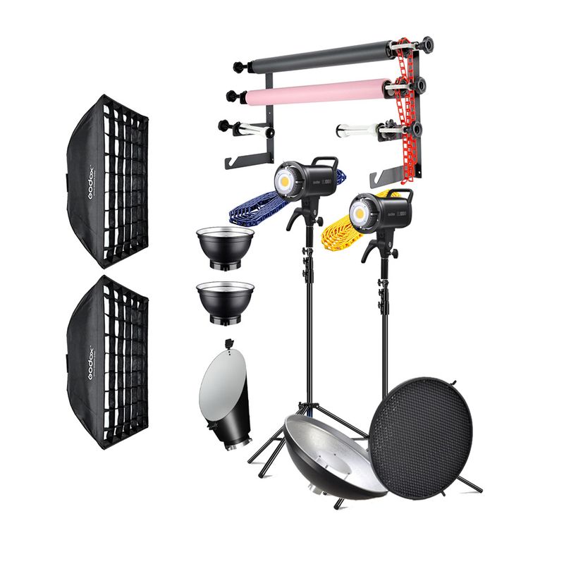 GODOX - Combo de Estudio Luz Continua Godox SL100D