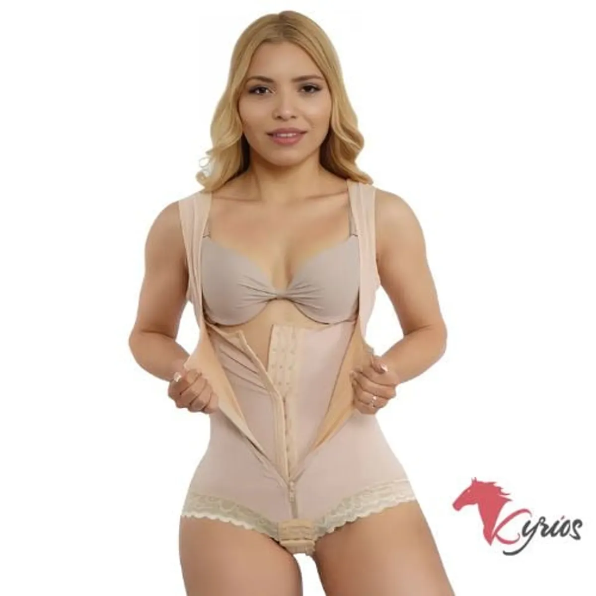 NO LOGO - Body Modeador Tirante Ancho Modelo V-132