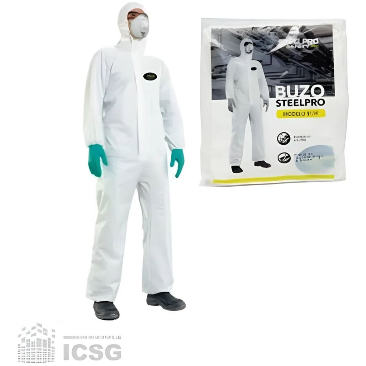 GENERICO - Buzo de protección Mameluco S110 Steelpro Talla L