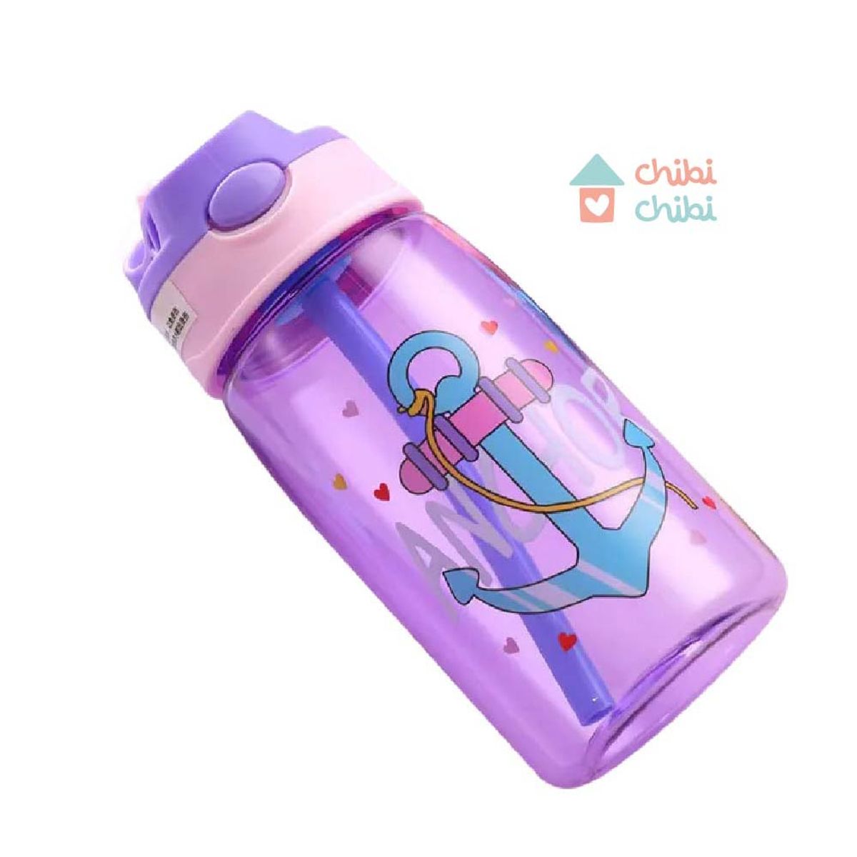 CHIBI CHIBI - Tomatodo para niños - Lila