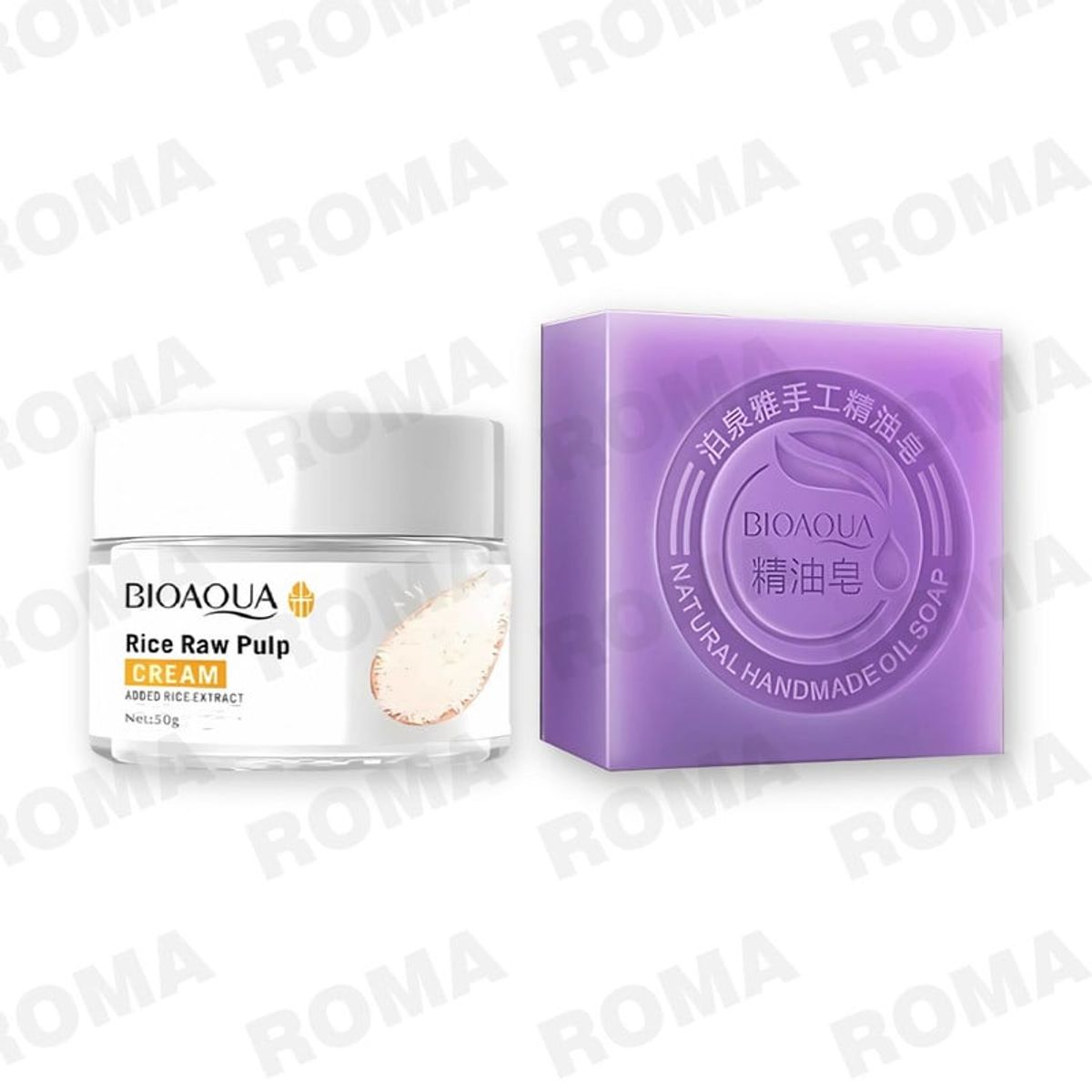 BIOAQUA - PACK CREMA ACLARANTE Y JABÓN NATURAL DE LAVANDA BIOAQUA