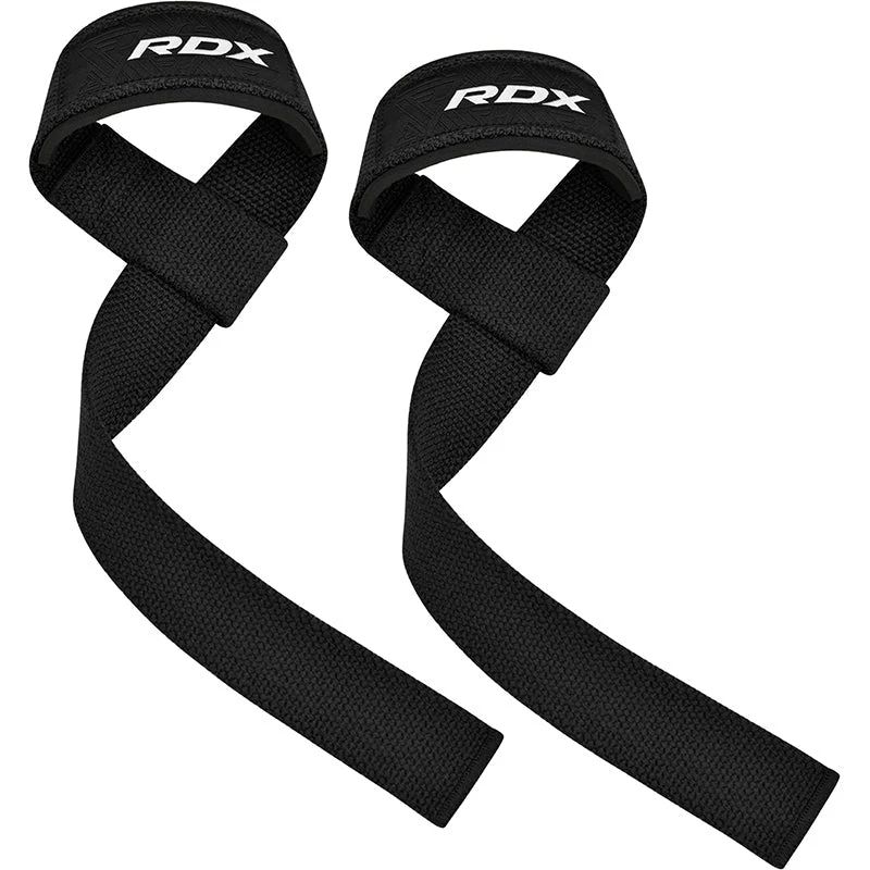 RDX - Correas de Levantamiento Antideslizantes W1 Negro