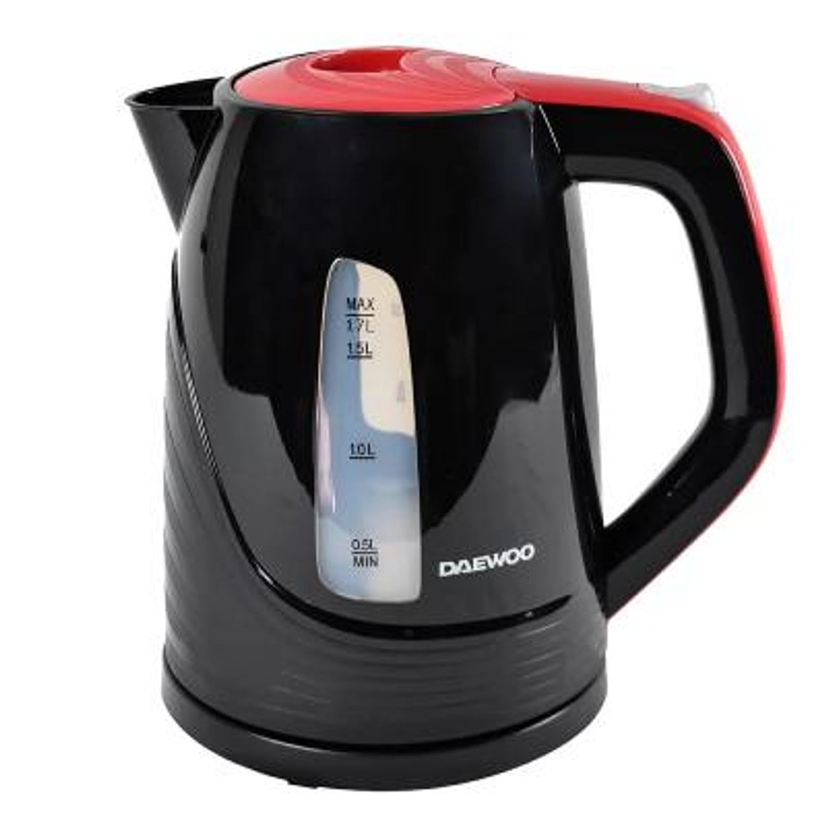 DAEWOO - HERVIDOR DAEWOO DEK-1308 17L INALÁMBRICO INOXIDABLE NEGRO