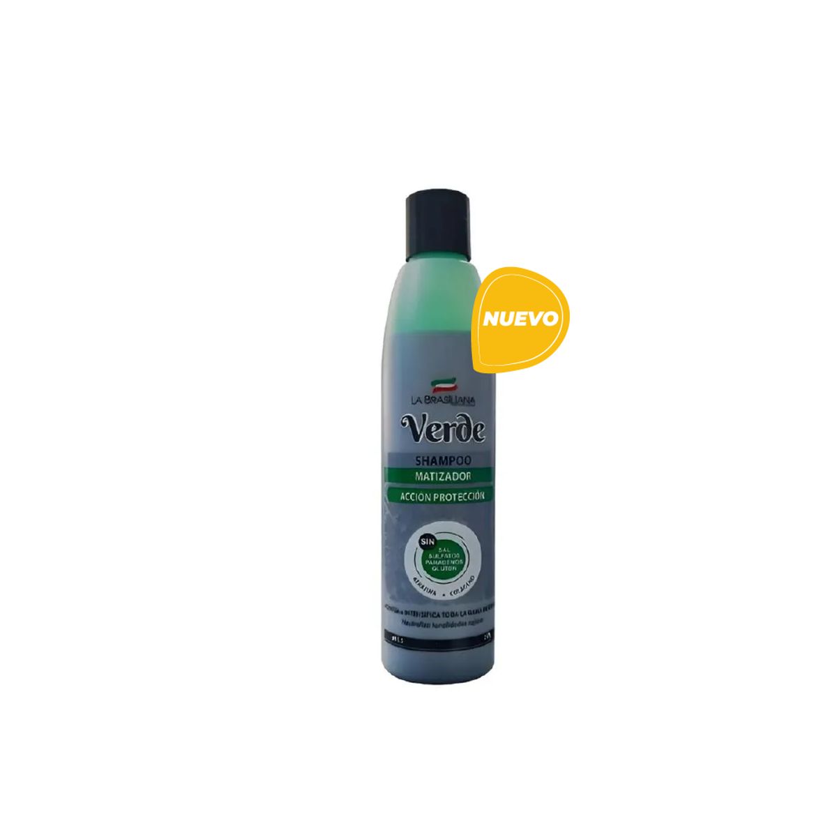 LA BRASILIANA - Matizador Verde Shampoo Acción Protección 250gr