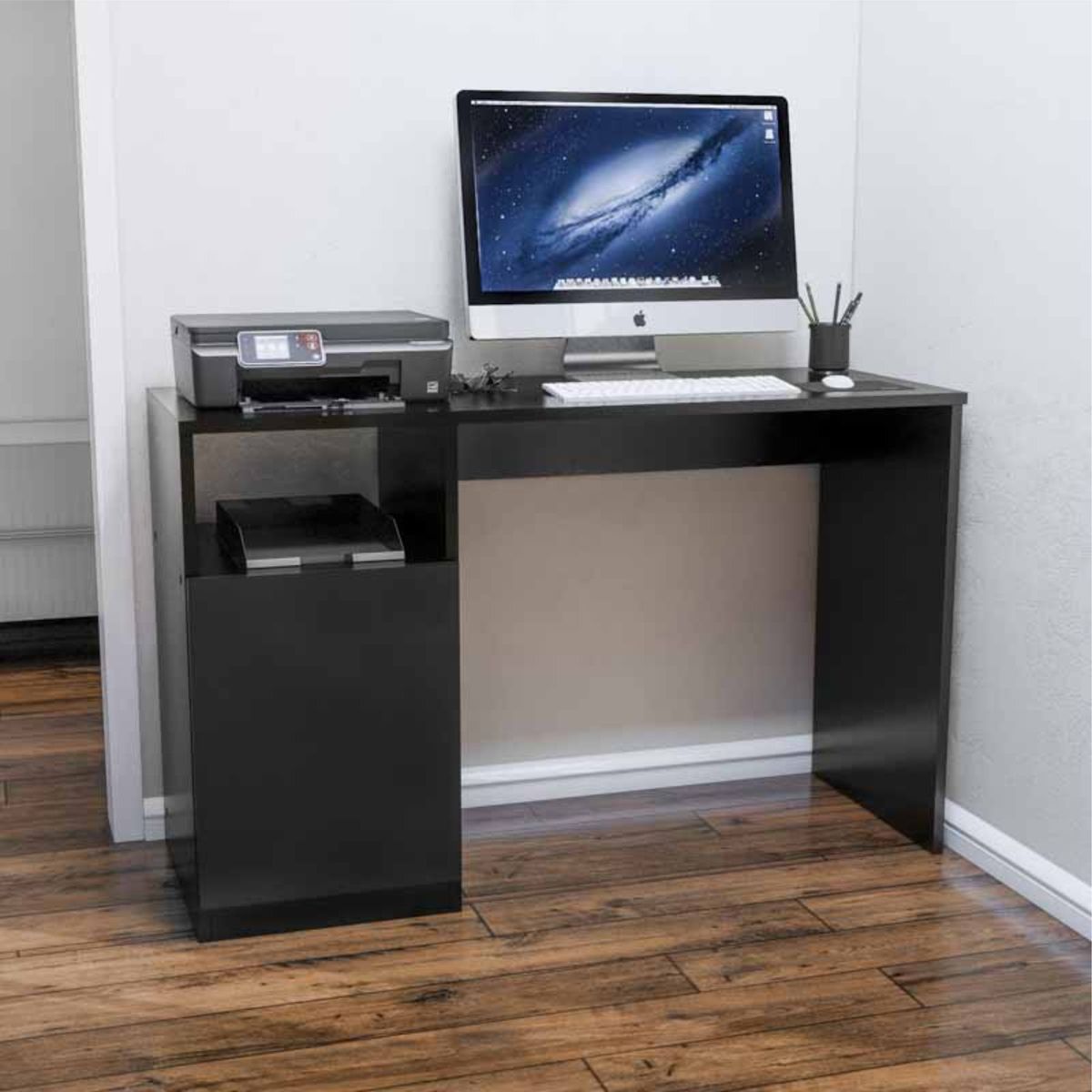 PELIKANO - Escritorio 120 cm Negro – Innovaciones Lumik