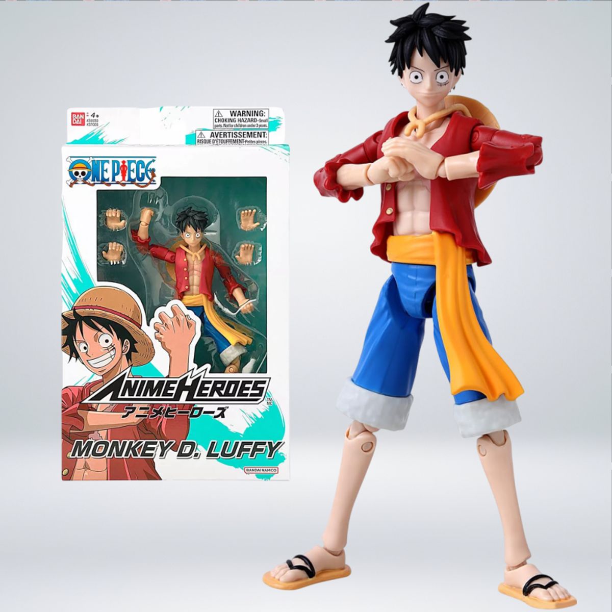 BANDAI NAMCO - FIGURA  ANIME HEROES ONE PIECE MONKEY D LUFFY