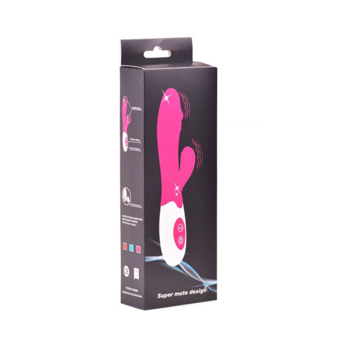 SEX TOY - Consolador de Punto G para Mujer Vibrador de Conejo Doble Vibración