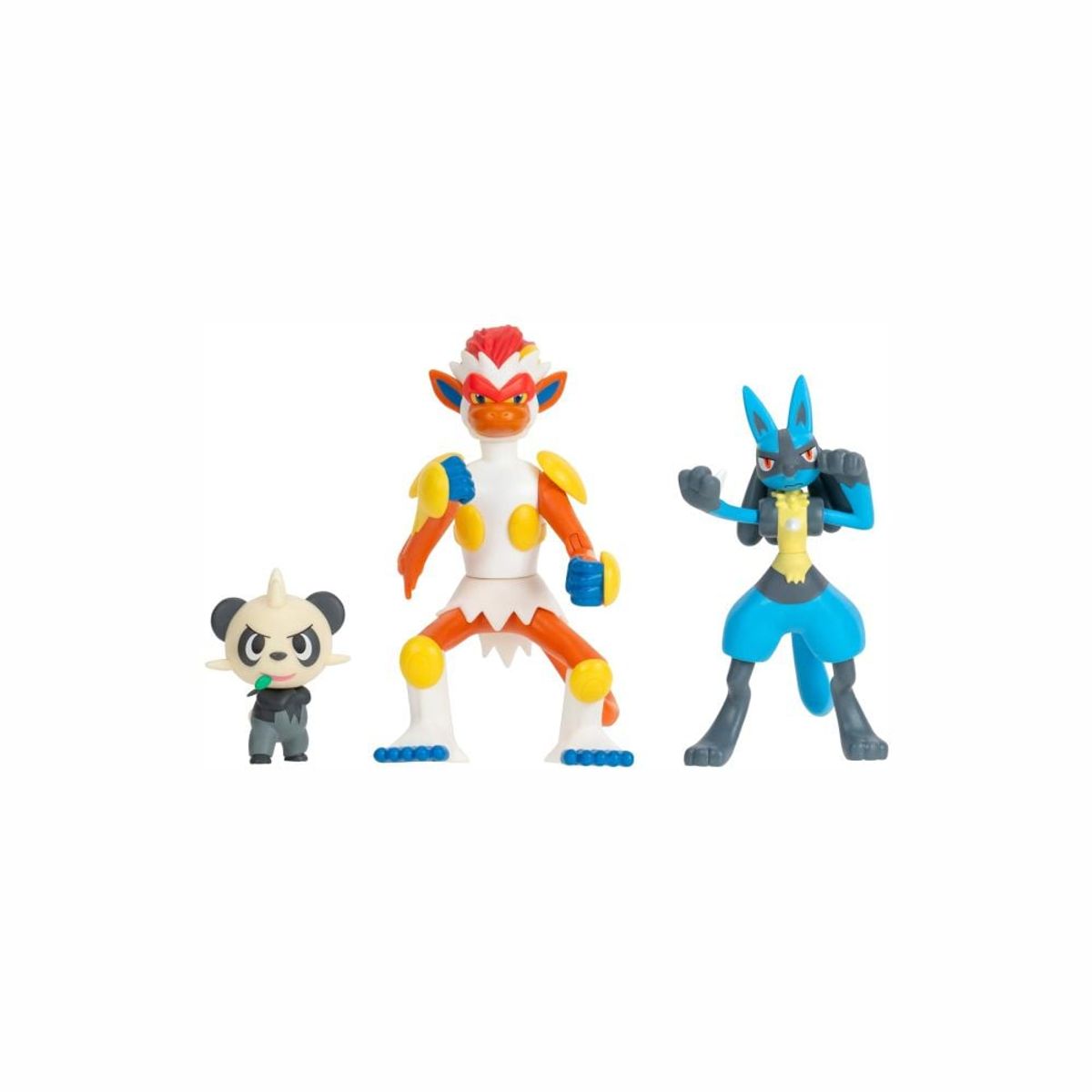 POKEMON - Pokemon Jazwares Pancham Infernape Lucario