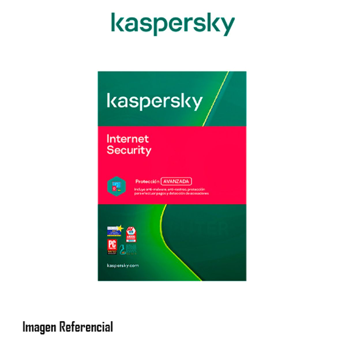 KASPERSKY - LICENCIA KASPERSKY INTERNET SECURITY M PN SWKL1939DDAFS
