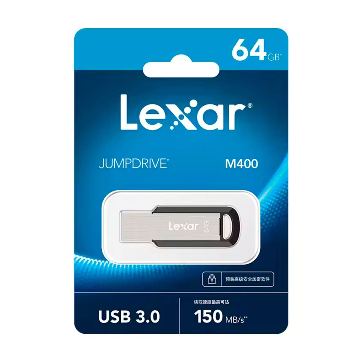 LEXAR - MEMORIA USB LEXAR JUMPDRIVE M400 64GB 150MBS PN LJDM400064G-BNBNG