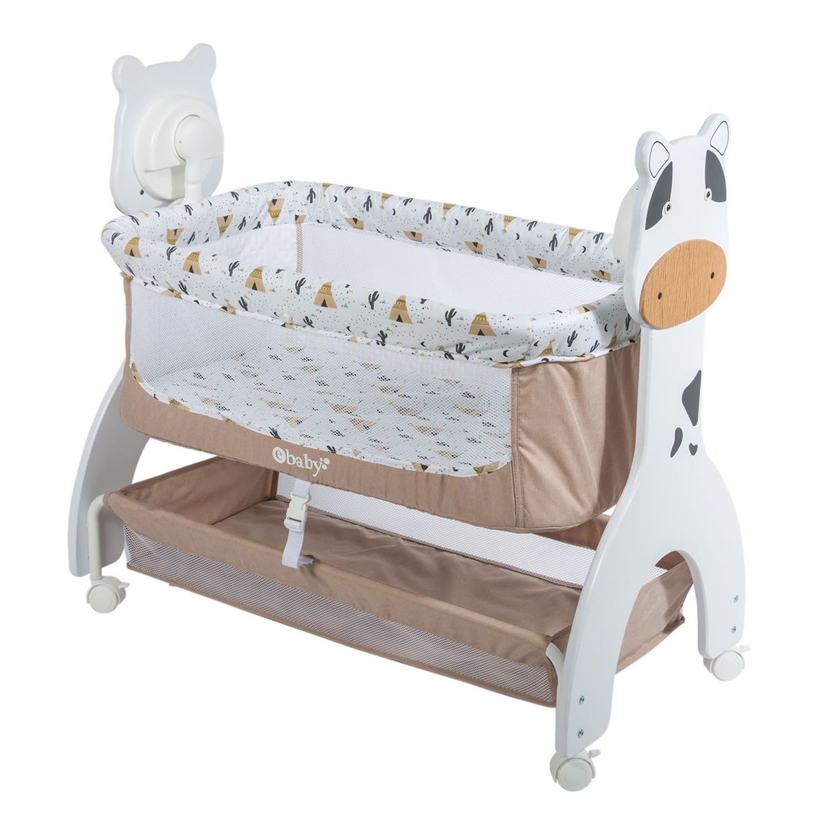 EBABY - Cuna Colecho para Bebé de Lujo AURA Beige