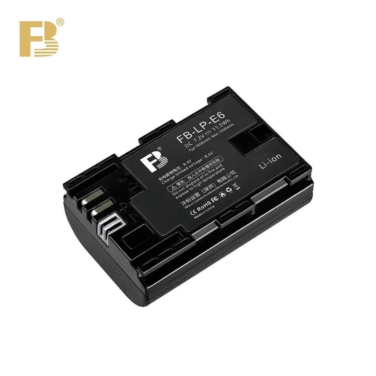 GENERICO - Batería LP-E6 1600mAh FB