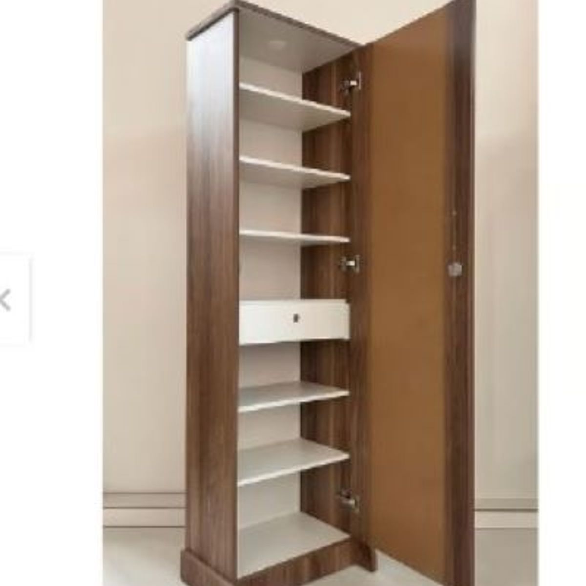 NACION MUEBLES - ZAPATERA RECTANGULAR CON ESPEJO CLASICA