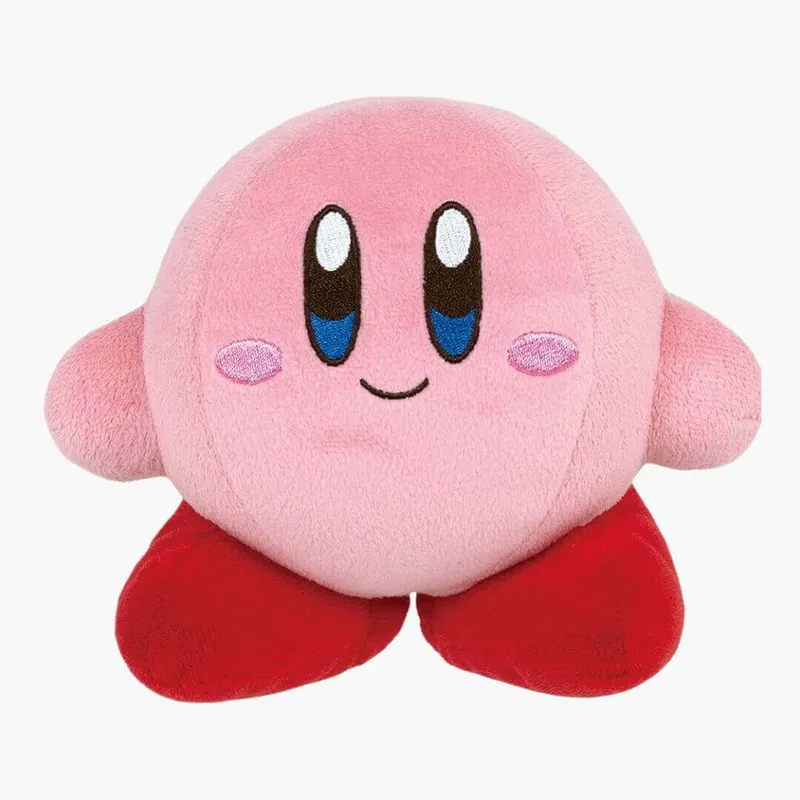 GENERICO - Peluche Kirb Piraña Rosado Importado - Mide 23 cm alto
