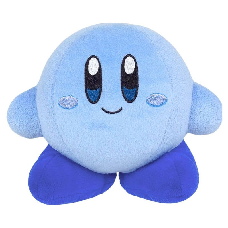 GENERICO - Peluche Kirb Clasico Celeste Importado - Mide 25 cm alto